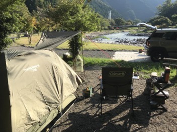 ソロキャンプ・デビューしました
